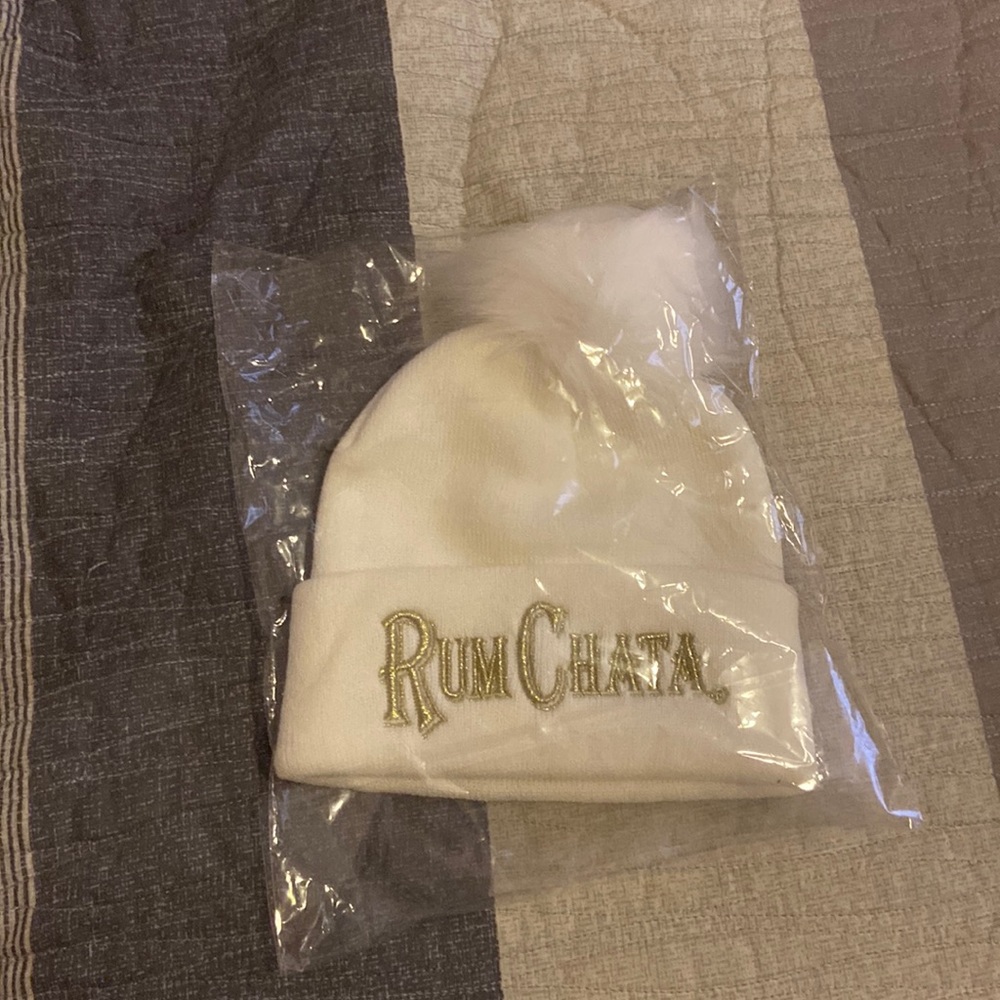 White beanie
